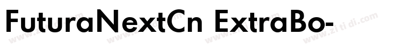 FuturaNextCn ExtraBo字体转换